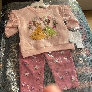 Disney Baby Pink Outfit Set